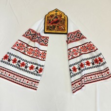 Рушник с узорами на свадьбу