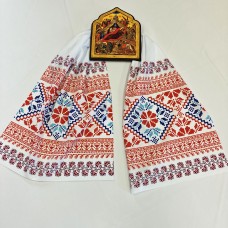 Рушник с узорами на свадьбу