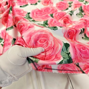 Атлас Дюпон Розы акварелью