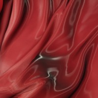 Зеркальный шанжан атлас красный