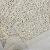 Сетка с пайетками и глиттером