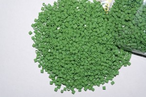 Бисер Matsuno рубка цвет зеленый матовый 100 гр